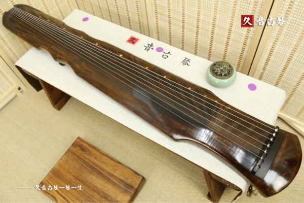 海北藏族自治州高级精品演奏古琴【断纹伏羲式】